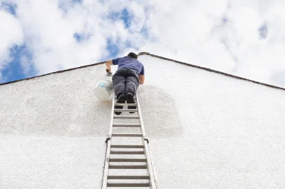 Peinture extérieure à Marcieu — façades et ravalement
